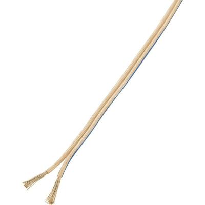 TRU COMPONENTS 1568261 Luidsprekerkabel 2 x 2.5 mm² Transparant 100 m