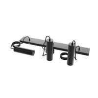Pendel 3-Lichts hanglamp GU10 Zwart - thumbnail