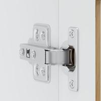 Keukenbovenkast met glazen deur Porto artisanaal eikenkleur - thumbnail