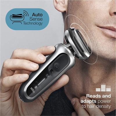 Braun Series 7 70-S4200cs Elektrisch Scheerapparaat Met Oplaadstandaard, Precisietrimmer, Zilver