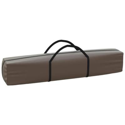 Partytent inklapbaar met zijwanden 2x2 m taupe - thumbnail