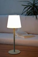 Lucide TYON - Oplaadbare Tafellamp Binnen/Buiten - Accu/Batterij - LED Dimb. - 1x2W 2700K - IP65 - Groen - thumbnail