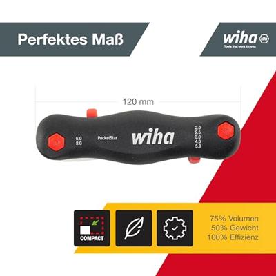 Wiha Inbus Haakse schroevendraaierset 2 mm, 2.5 mm, 3 mm, 4 mm, 5 mm, 6 mm, 8 mm 7-delig - thumbnail