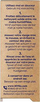 Nivea Naturally clean face bar verzachtend 75 Gram