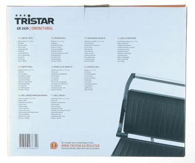 Elektrische Barbecue Tristar GR-2650 700 W - thumbnail