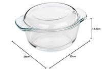 KUCHENPROFI - Bakken - Ovenschaal met deksel 22cm - thumbnail