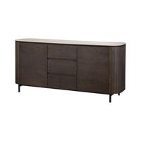 Richmond Dressoir 'Ritz' Eiken en travertin, 180cm - thumbnail
