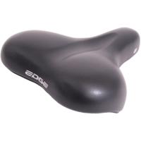 Edge fietszadel city rental zwart (op kaart) - thumbnail