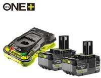 Ryobi rc18150-250x | one+ 18v 2x5.0ah lithium+ accu en lader - 5133005575 - thumbnail