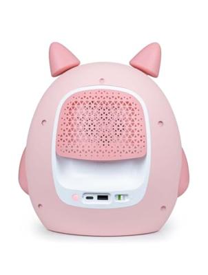 Lichtluidspreker & nachtlampje - BIGBEN - Kat - Bluetooth 5.0, 15W, Verstelbaar nachtlampje, Timer, USB-C batterij