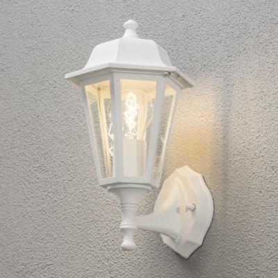 KonstSmide Klassieke muurlampChicago wit - 7094-250