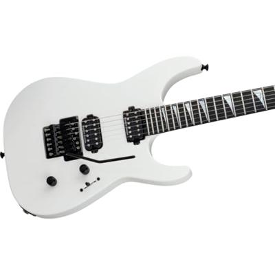 Jackson American Series Soloist SL2 DX EB Snow White elektrische gitaar met Floyd Rose 1500 en foam case