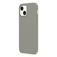 Valenta Leather Back Cover Snap Luxe Apple iPhone 13 Mini Grey - thumbnail