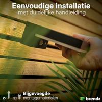 Brendz solar wandlamp bata - thumbnail