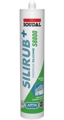 Soudal silirub+ s8800 | natuursteen | siliconenkit | transparant | 300 ml - 120993