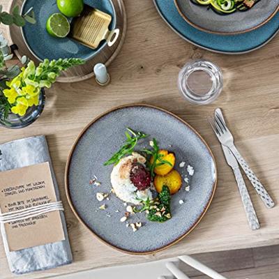 Villeroy & Boch Lave Beige Ontbijtbord 23,5 cm aardewerk