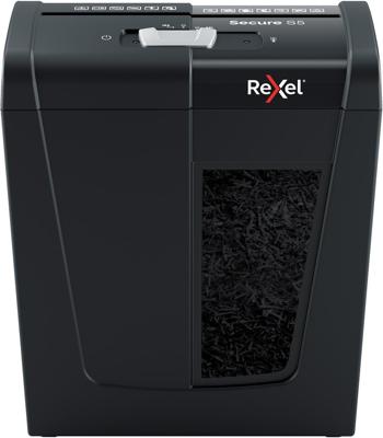 Rexel Secure S5 papiervernietiger Reepversnippering 68 dB Zwart Rexel Secure S5 papiervernietiger Reepversnippering 68 dB Zwart