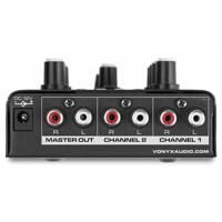 Vonyx STM500BT 2-kanaals mixer met Bluetooth en mp3 speler - thumbnail