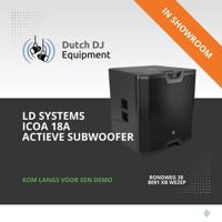 LD Systems ICOA SUB 18 A actieve 18 inch subwoofer 600 W - thumbnail