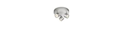 Philips Plafondspot LedMy Living Star 3-lichts metaalgrijs - 562434816