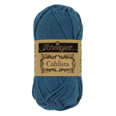 Scheepjes Cahlista 50g - 164 Light Navy - Haakgaren / Breigaren