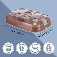 Trixie activiteitenspeelgoed voor katten voetbal kunststof - thumbnail