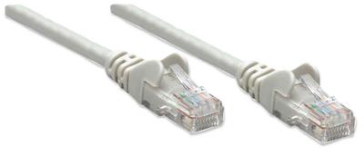 Intellinet 318921 RJ45 Netwerkkabel, patchkabel CAT 5e U/UTP 1.00 m Grijs 1 stuk(s)