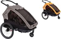 XLC S BS-C10 DUO Two-Seater Child Trailer - thumbnail