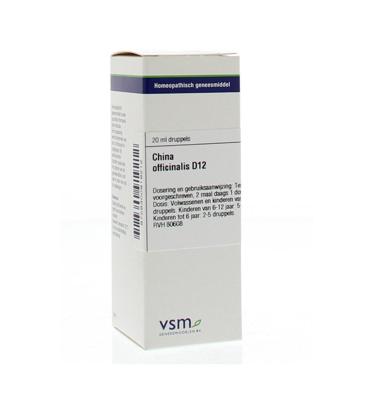 VSM China officinalis D12 20 Milliliter