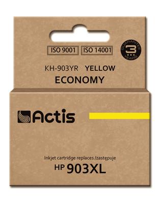 Actis KH-903YR inkt (vervanging HP 903XL T6M11AE; Standaard; 12ml; geel) - Nieuwe chip