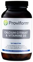 Proviform Calcium Citraat & Vitamine D3 Tabletten 120st - thumbnail