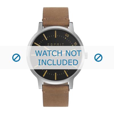Esprit horlogeband ES108271-001 Leder Bruin