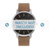 Esprit horlogeband ES108271-001 Leder Bruin - thumbnail
