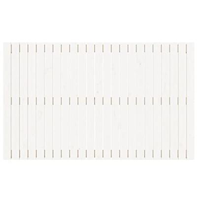 Wandhoofdbord 147x3x90 cm massief grenenhout wit Wandhoofdbord 147x3x90 cm massief grenenhout wit
