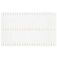 Wandhoofdbord 147x3x90 cm massief grenenhout wit - thumbnail