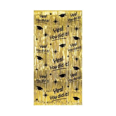 Classy Party Curtain - You did it | 6 stuks