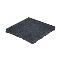 Tegeldrager zwart 10x10x1 cm los Gardenlux - Gardenlux - thumbnail