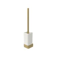 Toiletborstelset Haceka Aline Gold 41,4 cm Aluminium Mat Goud Haceka - thumbnail