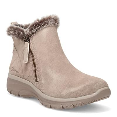 Skechers Snowboots Easy Going-High Zip 167108/MUSH Lichtbruin-40 maat 40