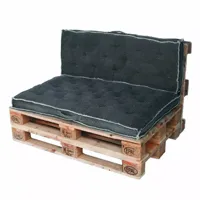 Palletkussenset Zaza - donkergrijs - thumbnail