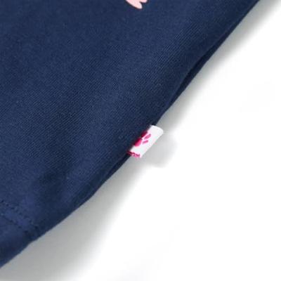 Kindershirt 104 marineblauw Kindershirt 104 marineblauw