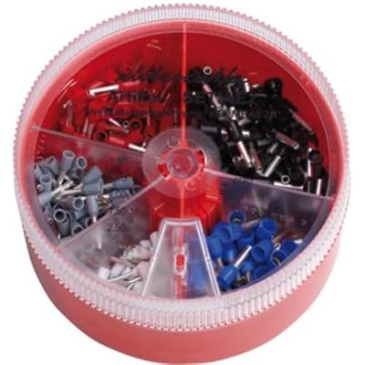Intercable 181385 Assortiment adereindhulzen 0.5 mm², 0.75 mm², 1 mm², 1.5 mm², 2.5 mm² Blauw, Geel, Rood, Wit 400 onderdelen Intercable 181385 Assortiment adereindhulzen 0.5 mm², 0.75 mm², 1 mm², 1.5 mm², 2.5 mm² Blauw, Geel, Rood, Wit 400 onderdelen