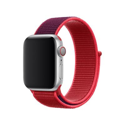 Apple origineel Sport Loop Apple Watch 38mm / 40mm / 41mm (PRODUCT) Red 2nd Gen - MXHV2ZM/A