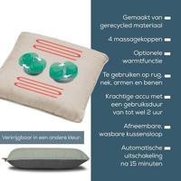 Beurer MG 139 BEIGE Shiatsu-Massagekissen Massagekussen Beige - thumbnail
