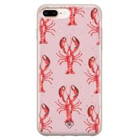 iPhone 8 Plus/7 Plus siliconen telefoonhoesje - Lobster all the way - thumbnail