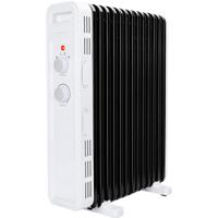Oliegevulde Radiator 2500W - 3 Warmtestanden - Wit - Aigi Hube - thumbnail
