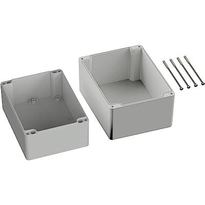 TRU COMPONENTS TC-9065712 Industriële behuizing 160 x 120 x 140 ABS Grijs-wit (RAL 7035) 1 stuk(s)