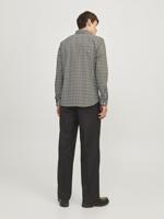 J&j Premium Jprblablackpool Stretch Ls Shirt Sn 12260625 Overhemd Peat Slim Fit - thumbnail