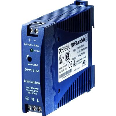 TDK-Lambda DPP30-12 DIN-rail netvoeding 12 V/DC 2.5 A 30 W Aantal uitgangen: 1 x Inhoud: 1 stuk(s) TDK-Lambda DPP30-12 DIN-rail netvoeding 12 V/DC 2.5 A 30 W Aantal uitgangen: 1 x Inhoud: 1 stuk(s)