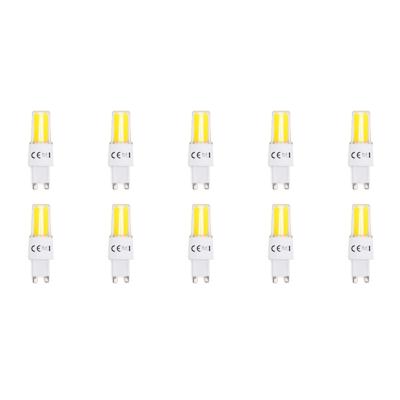 LED Lampen Set van 10 - G9 Fitting - 3.8W - Helder Wit 6500K - Vervangt 40W
